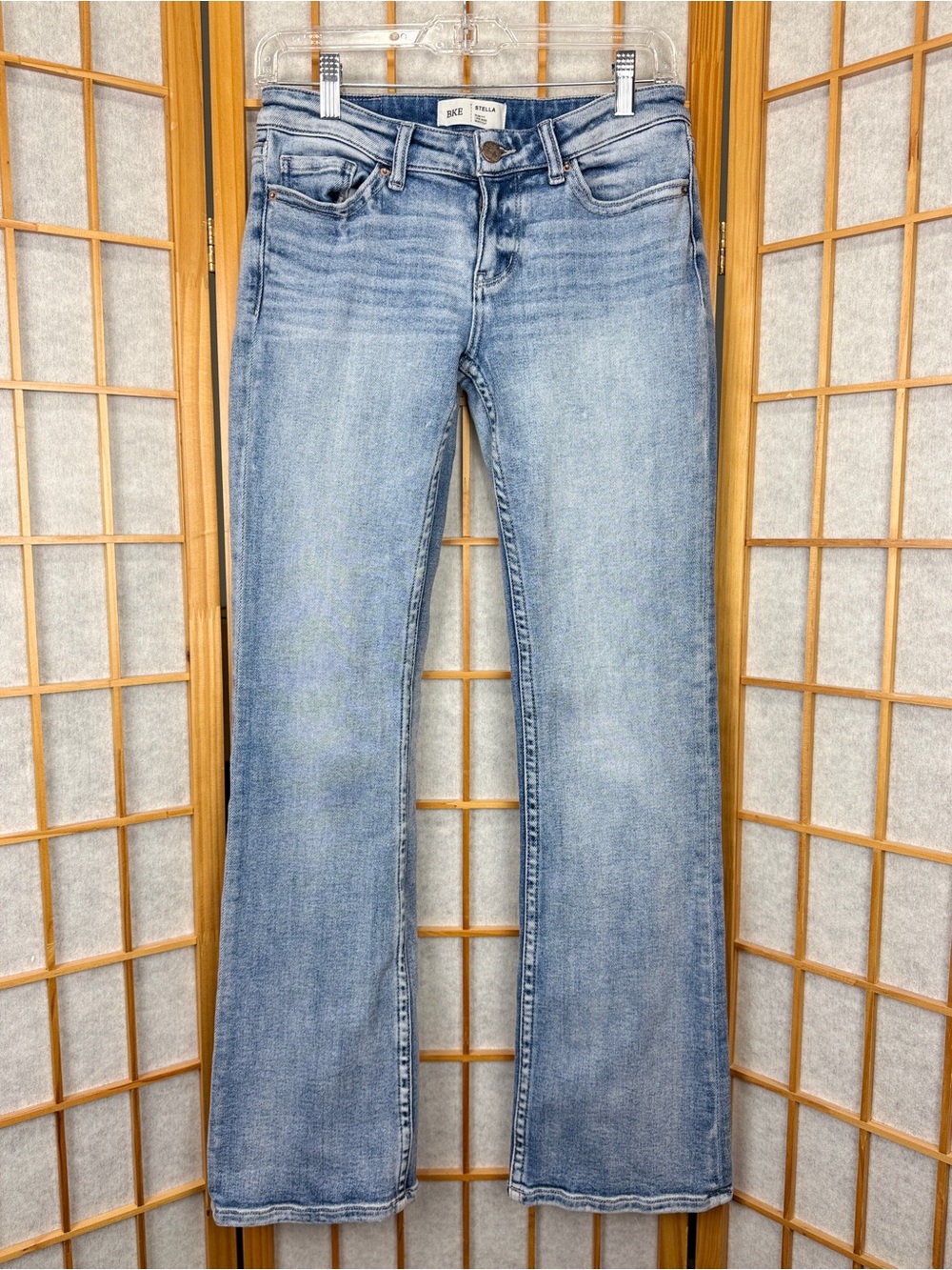 BKE Stella Slim Fit Low Rise Bootcut Jeans Size 27